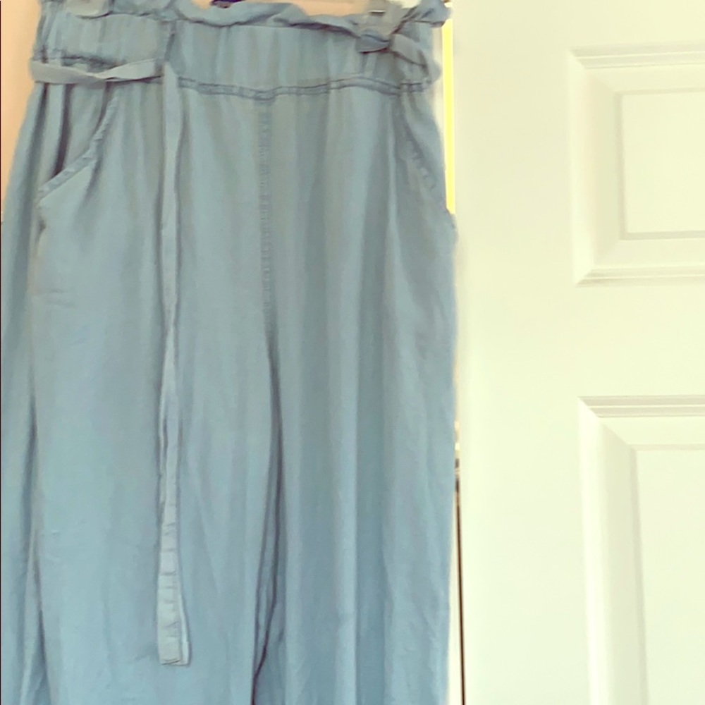 Medium blue thread & supply pants
